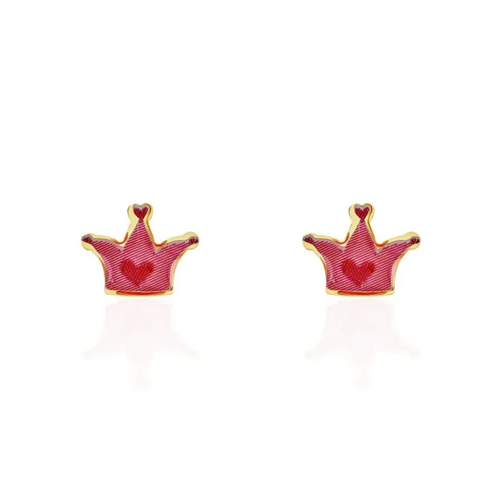 Boucles D'oreilles Puces Quinn Or Jaune