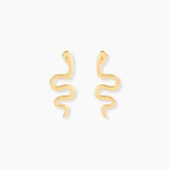 Boucles D'oreilles Puces Serafino Or Jaune
