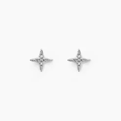 Boucles D'oreilles Puces Starlight Or Jaune Diamant