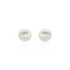 Boucles D'oreilles Puces Suki Or Jaune Perle De Culture