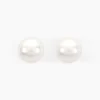 Boucles D'oreilles Puces Suki Or Jaune Perle De Culture