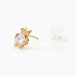 Boucles D'oreilles Puces Winny Or Jaune Oxyde De Zirconium