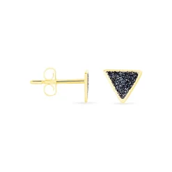 Boucles D'oreilles Puces Yora Or Jaune