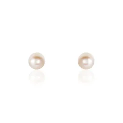 Boucles D'oreilles Suki Or Jaune Perle De Culture