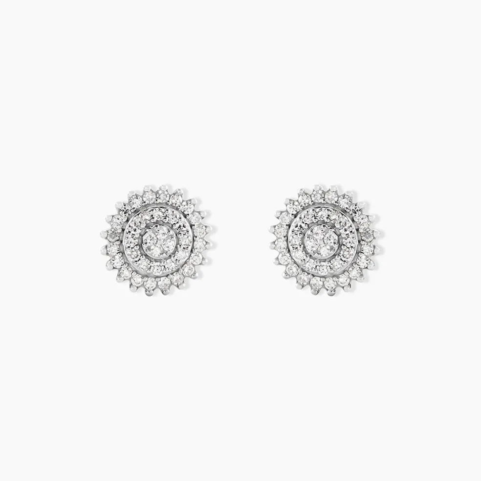 Boucles D'oreilles Veronick Or Jaune Diamant