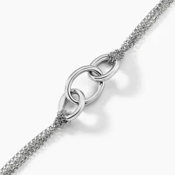 Bracelet Abassia Argent Blanc