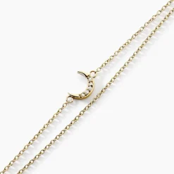 Bracelet Acier Doré Oxyde De Zirconium
