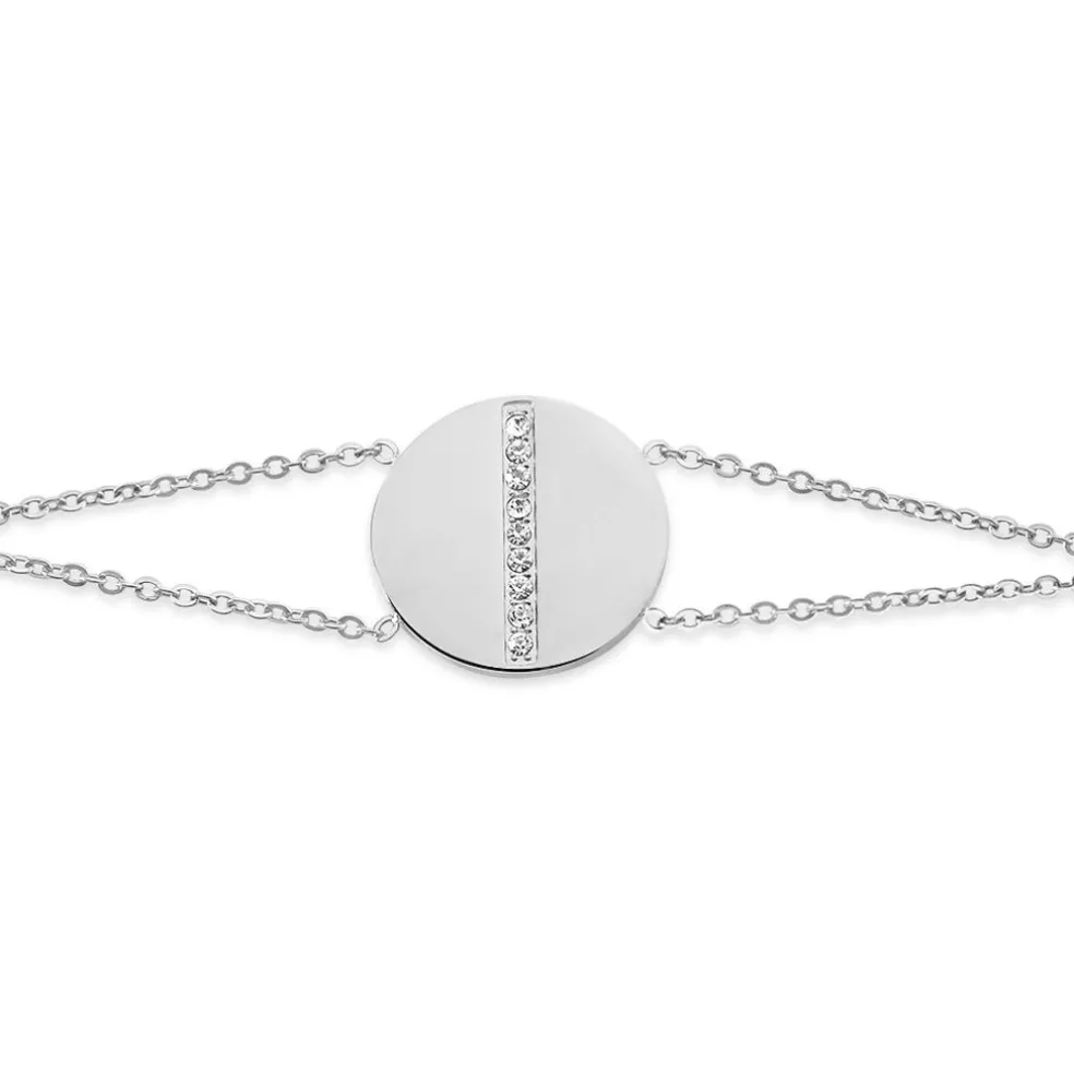 Bracelet Acier Sabina Strass