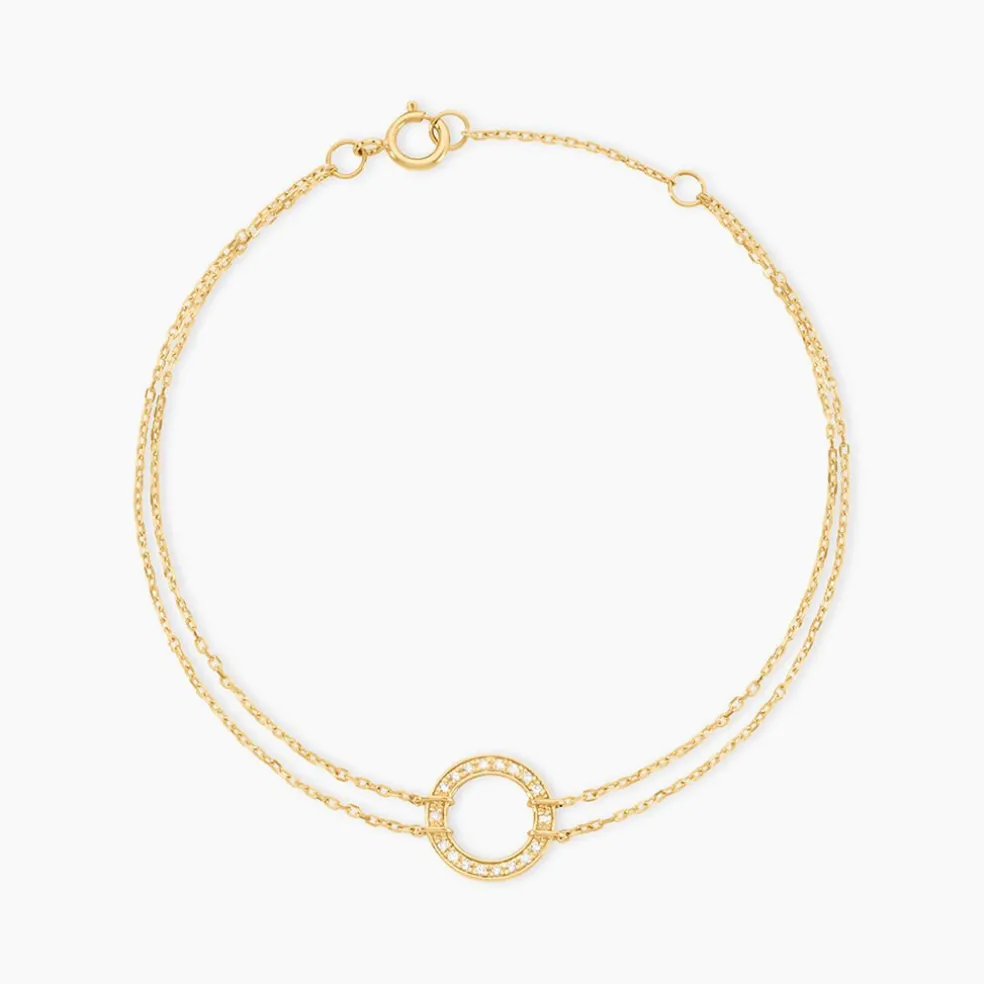 Bracelet Aislin Or Jaune Diamant