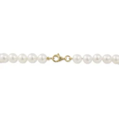 Bracelet Akoya Or Jaune Perle De Culture D'akoya