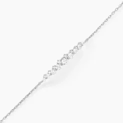 Bracelet Aliah Argent Blanc Oxyde De Zirconium