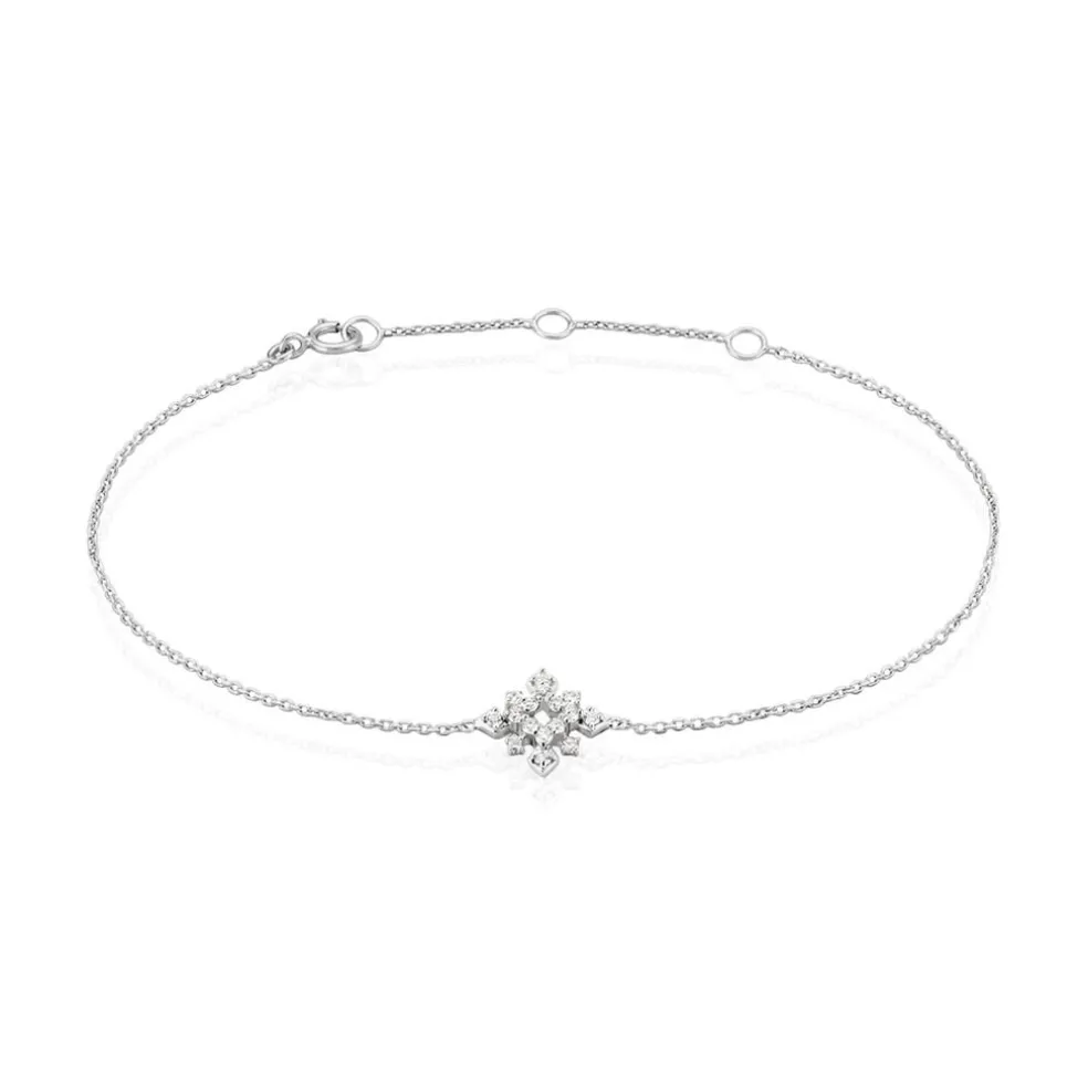 Bracelet Anea Or Blanc Diamant