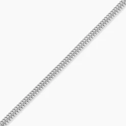 Bracelet Anne-sylvieae Argent Blanc