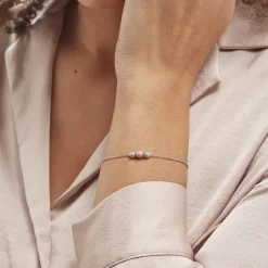 Bracelet Argent Bicolore Wilmart