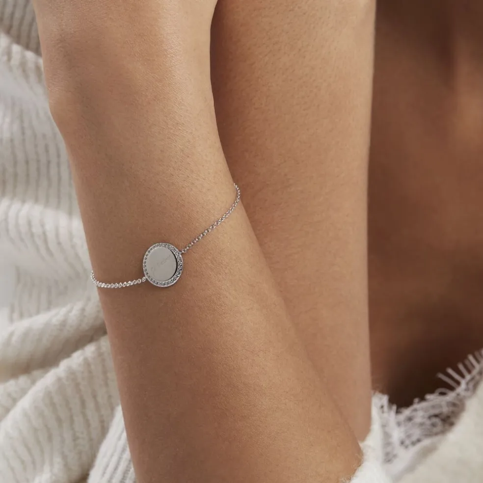 Bracelet Argent Blanc Amika Oxydes De Zirconium