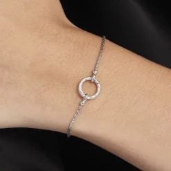 Bracelet Argent Blanc Melia