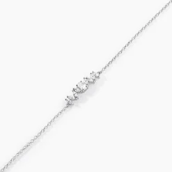 Bracelet Argent Blanc Winter Sweetness Oxyde De Zirconium