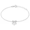 Bracelet Argent Mechtelt Oxydes De Zirconium