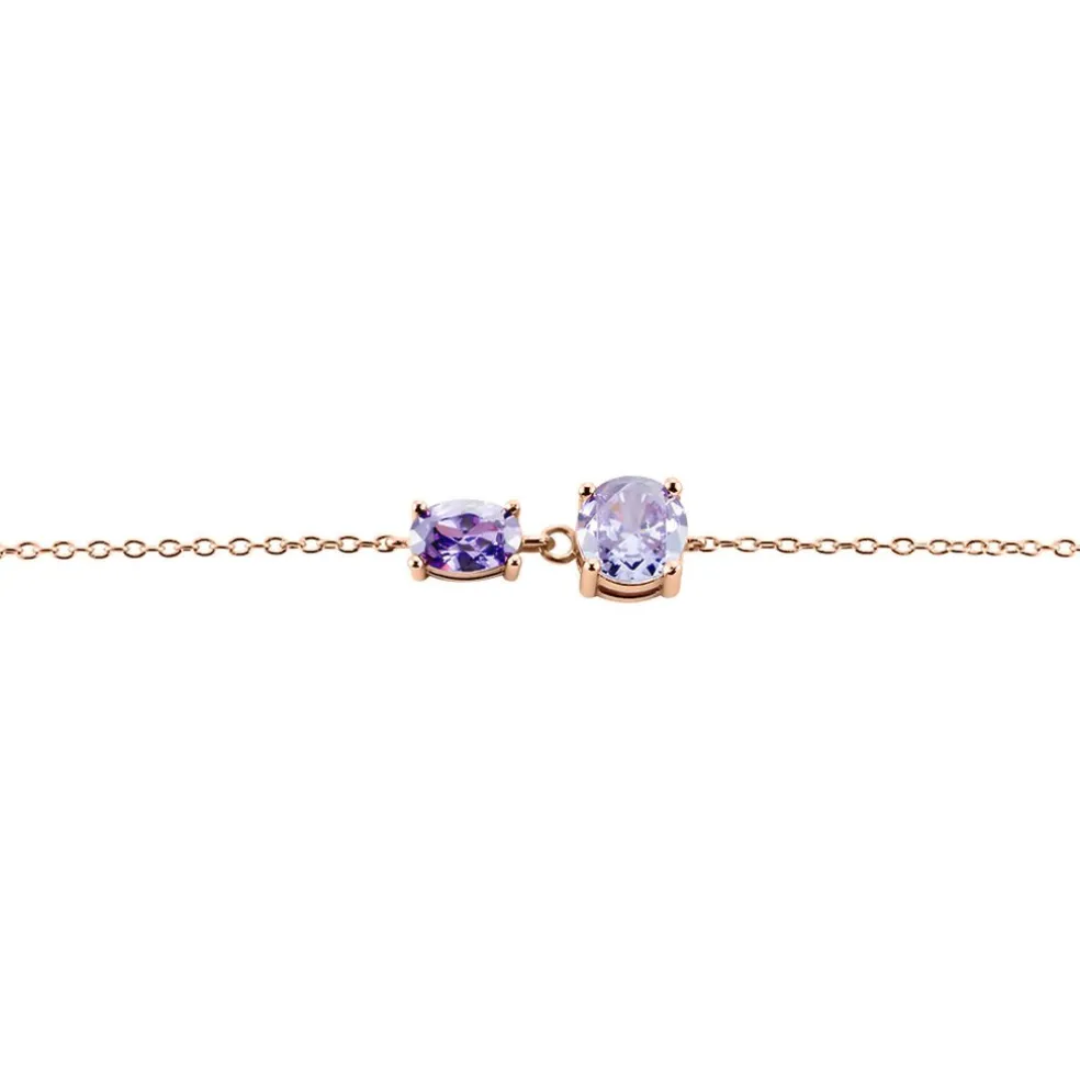 Bracelet Argent Rose Brenna Oxyde De Zirconium