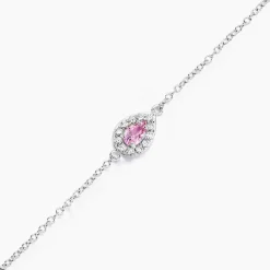 Bracelet Argent Tania Oxydes De Zirconium