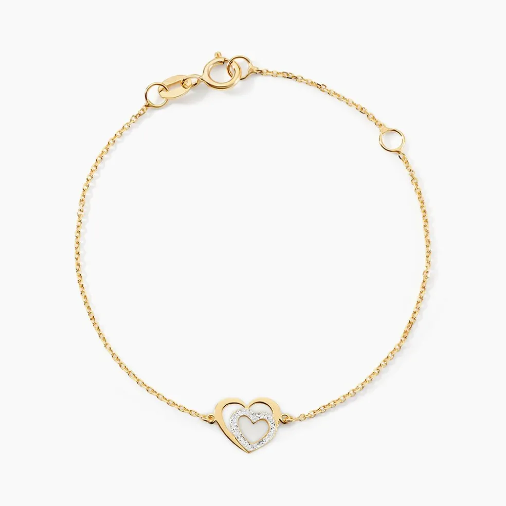Bracelet Astralagus Or Jaune