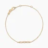 Bracelet Aura Plaqué Or Jaune Oxyde De Zirconium