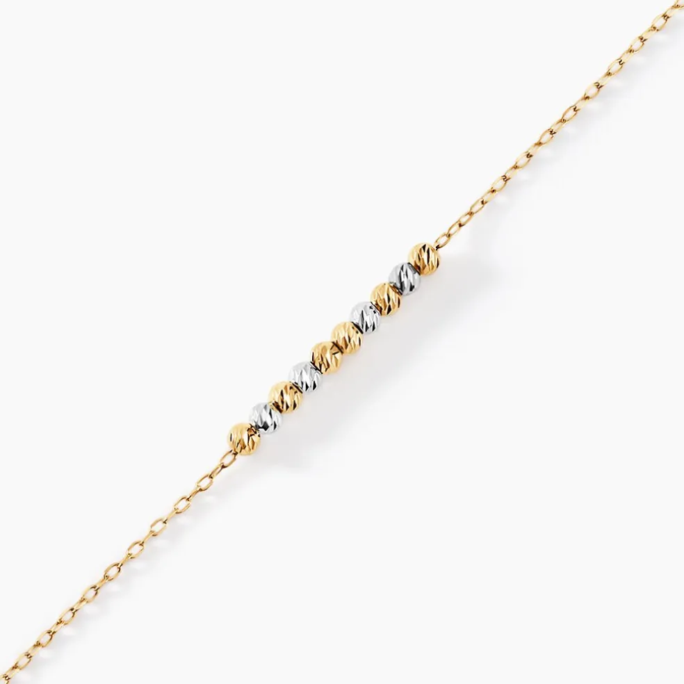 Bracelet Aurelya Or Bicolore