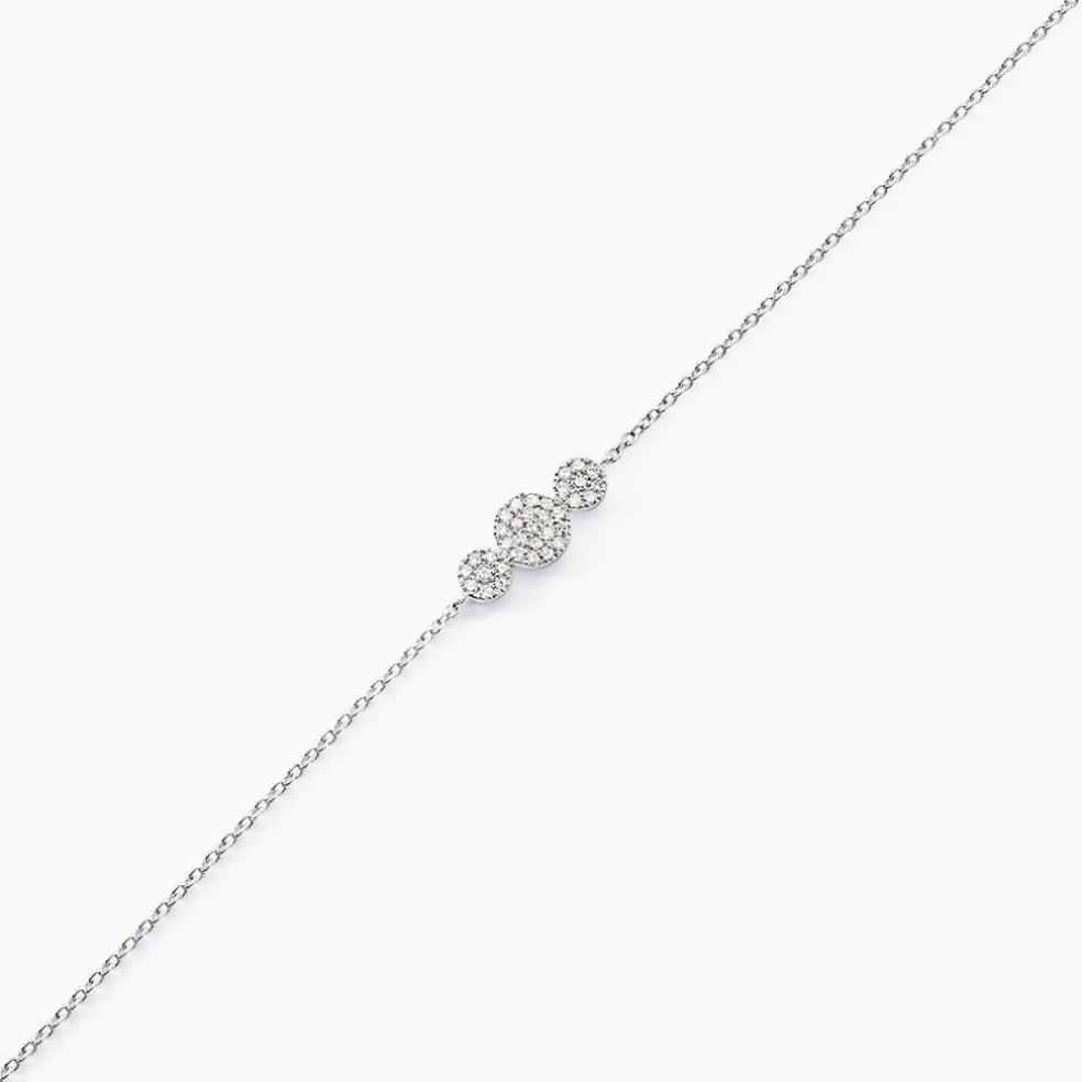 Bracelet Automne Or Blanc Diamant