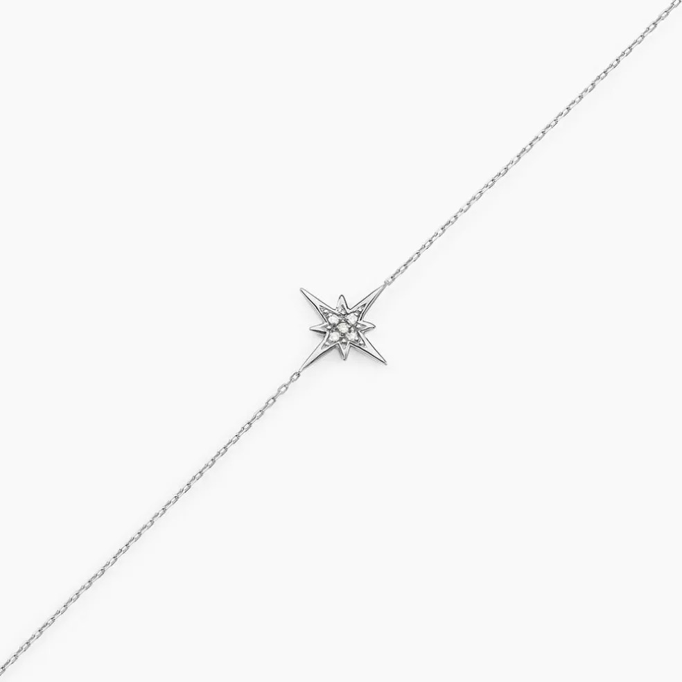 Bracelet Aveline Or Blanc Diamant