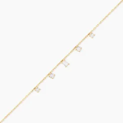 Bracelet Avner Or Jaune Oxyde De Zirconium
