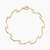 Bracelet Ayda Plaqué Or Jaune Oxyde De Zirconium