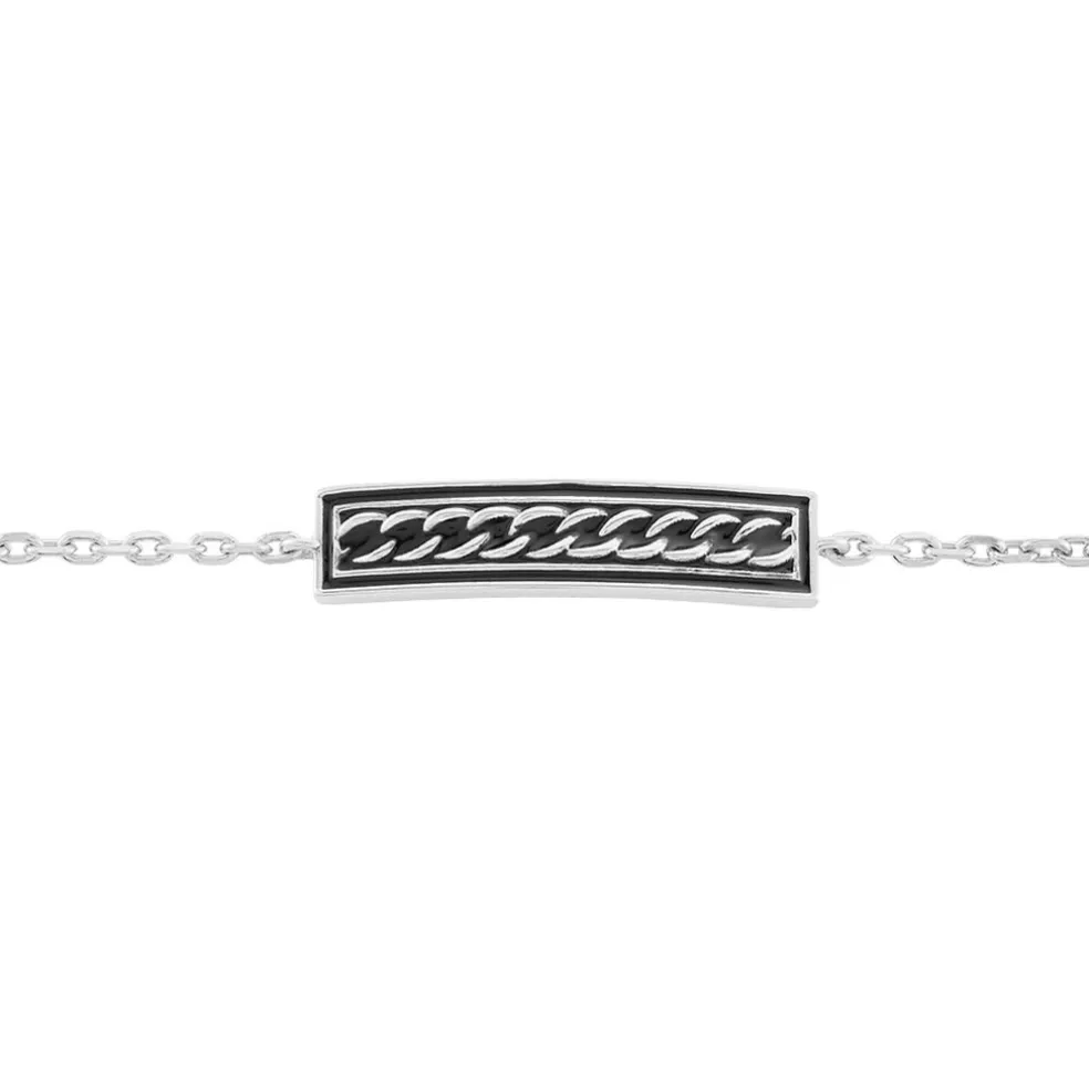 Bracelet Balthazar Argent Blanc