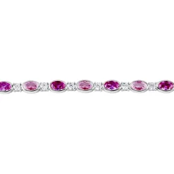Bracelet Brielle Argent Blanc Oxyde De Zirconium