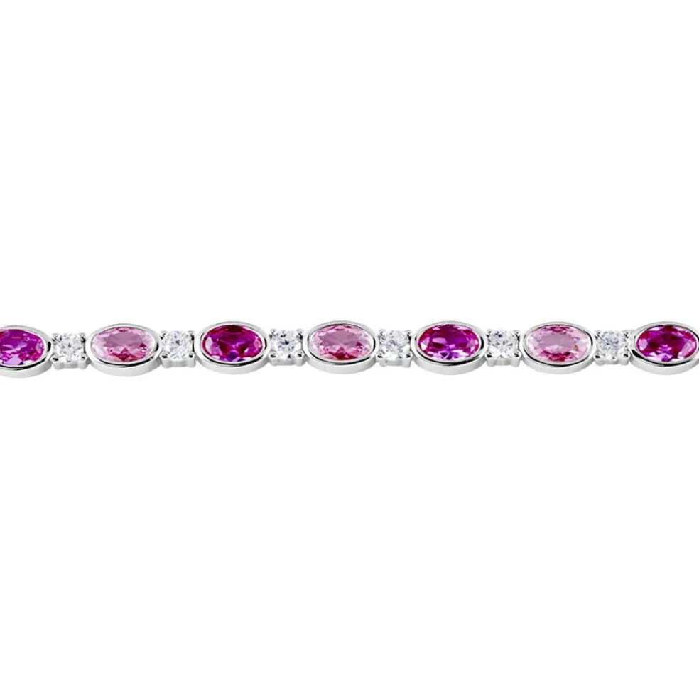 Bracelet Brielle Argent Blanc Oxyde De Zirconium