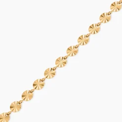 Bracelet Calliandra Acier Jaune