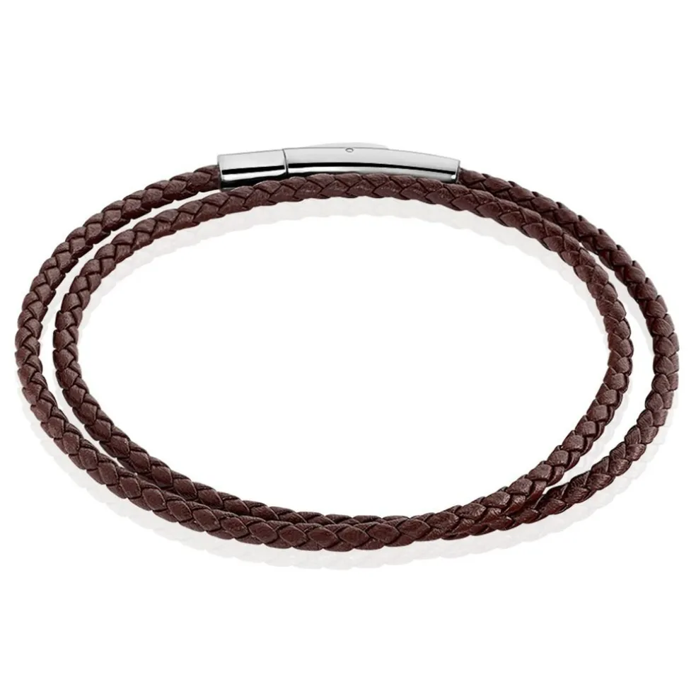 Bracelet Calvino Acier Blanc
