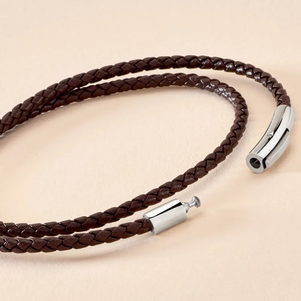 Bracelet Calvino Acier Blanc
