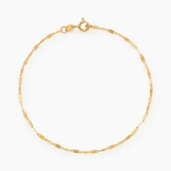 Bracelet Camelie Or Jaune