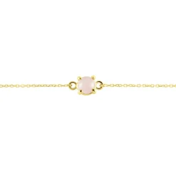 Bracelet Campsis Or Jaune Calcedoine