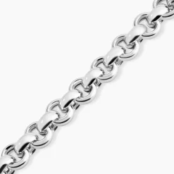 Bracelet Carola Maille Jaseron Argent Blanc