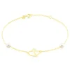 Bracelet Cenzo Or Jaune Perles De Culture