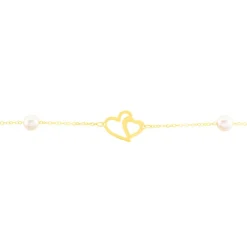Bracelet Cenzo Or Jaune Perles De Culture