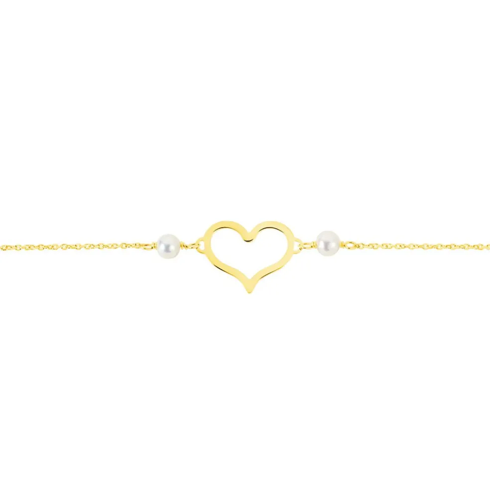 Bracelet Chabha Or Jaune Perle De Culture
