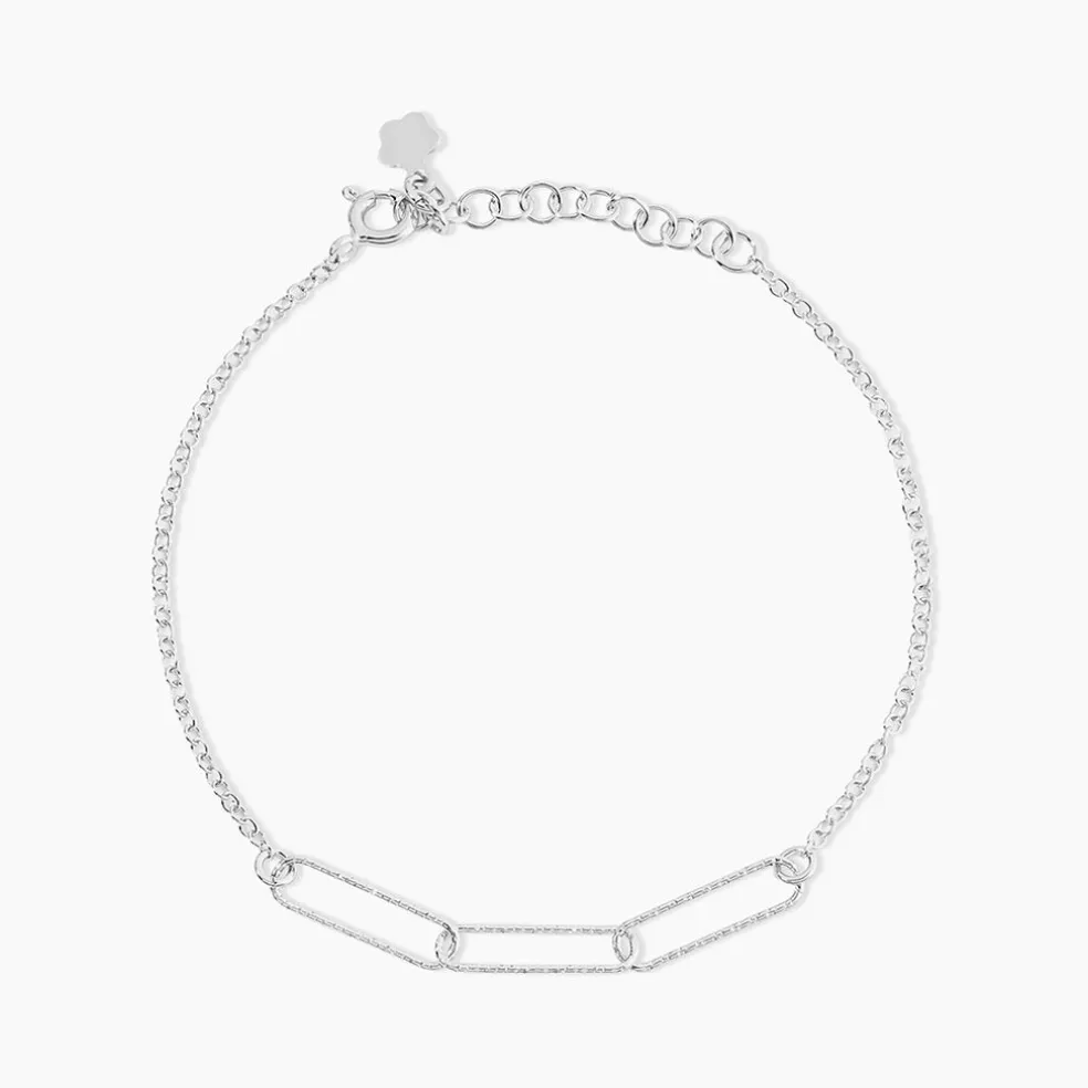 Bracelet Chiarina Argent Blanc