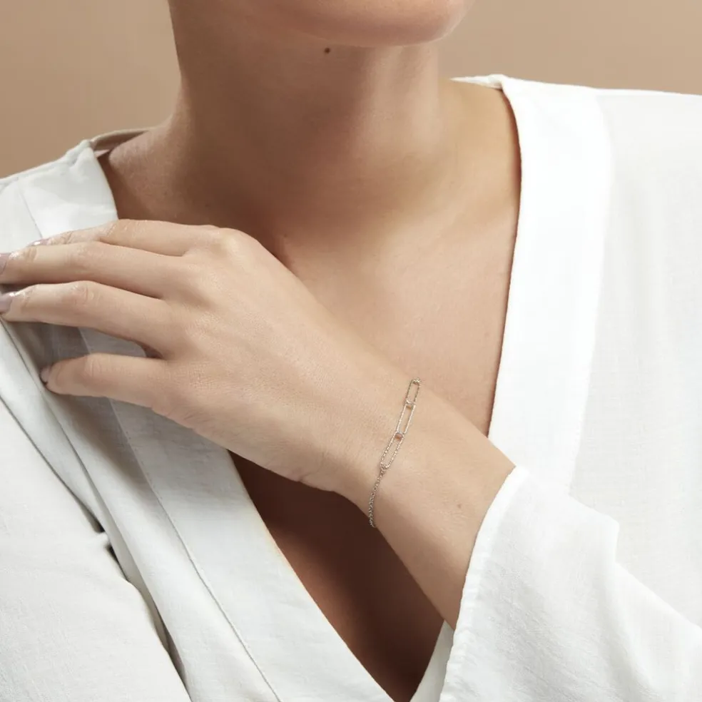 Bracelet Chiarina Argent Blanc