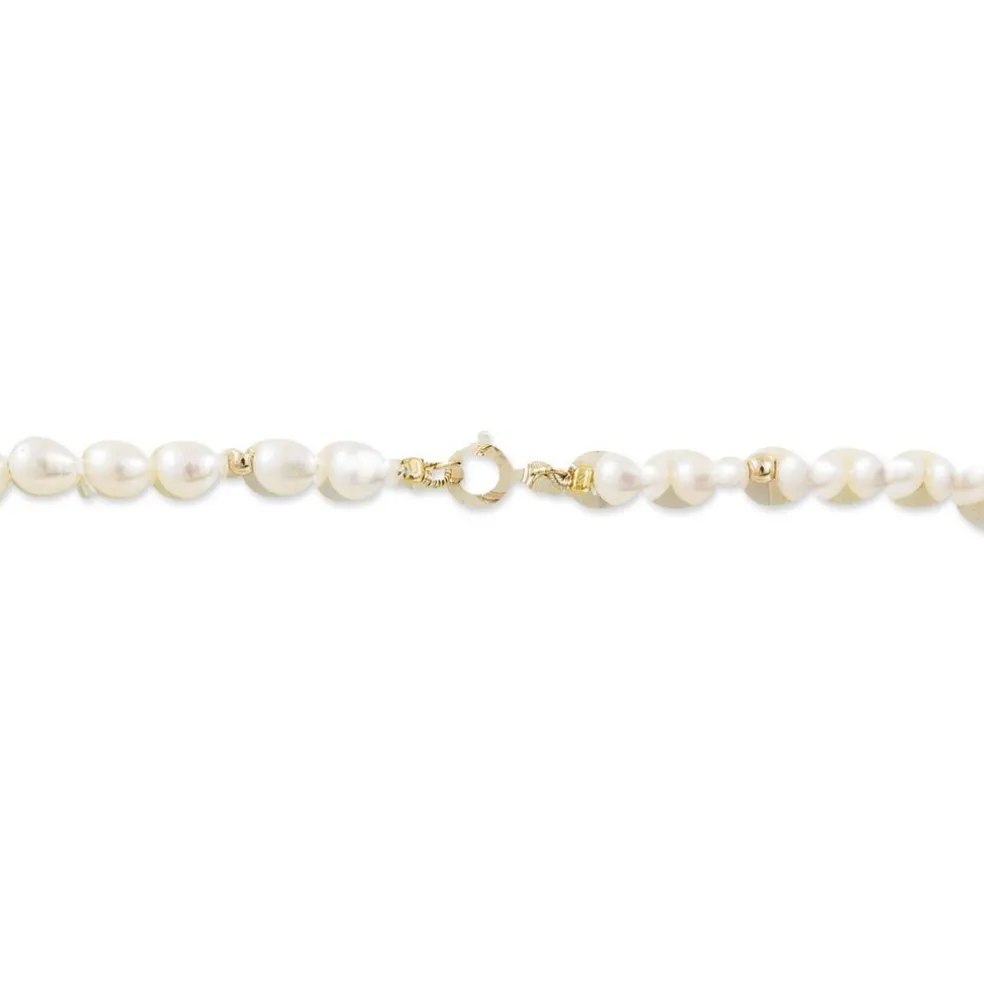 Bracelet Ciriola Or Jaune Perle De Culture