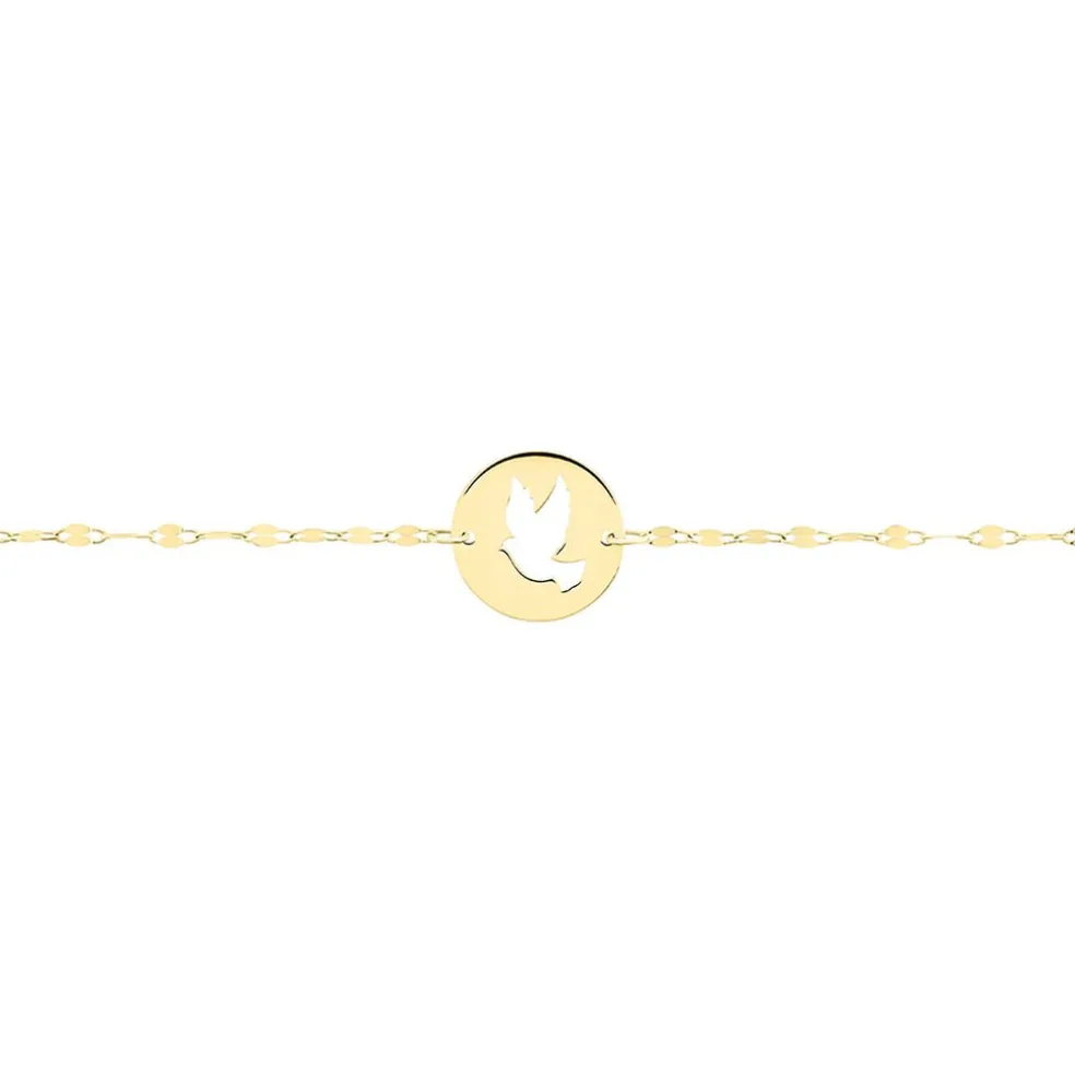 Bracelet Columban Or Jaune