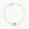 Bracelet Constancia Or Jaune Oxyde De Zirconium