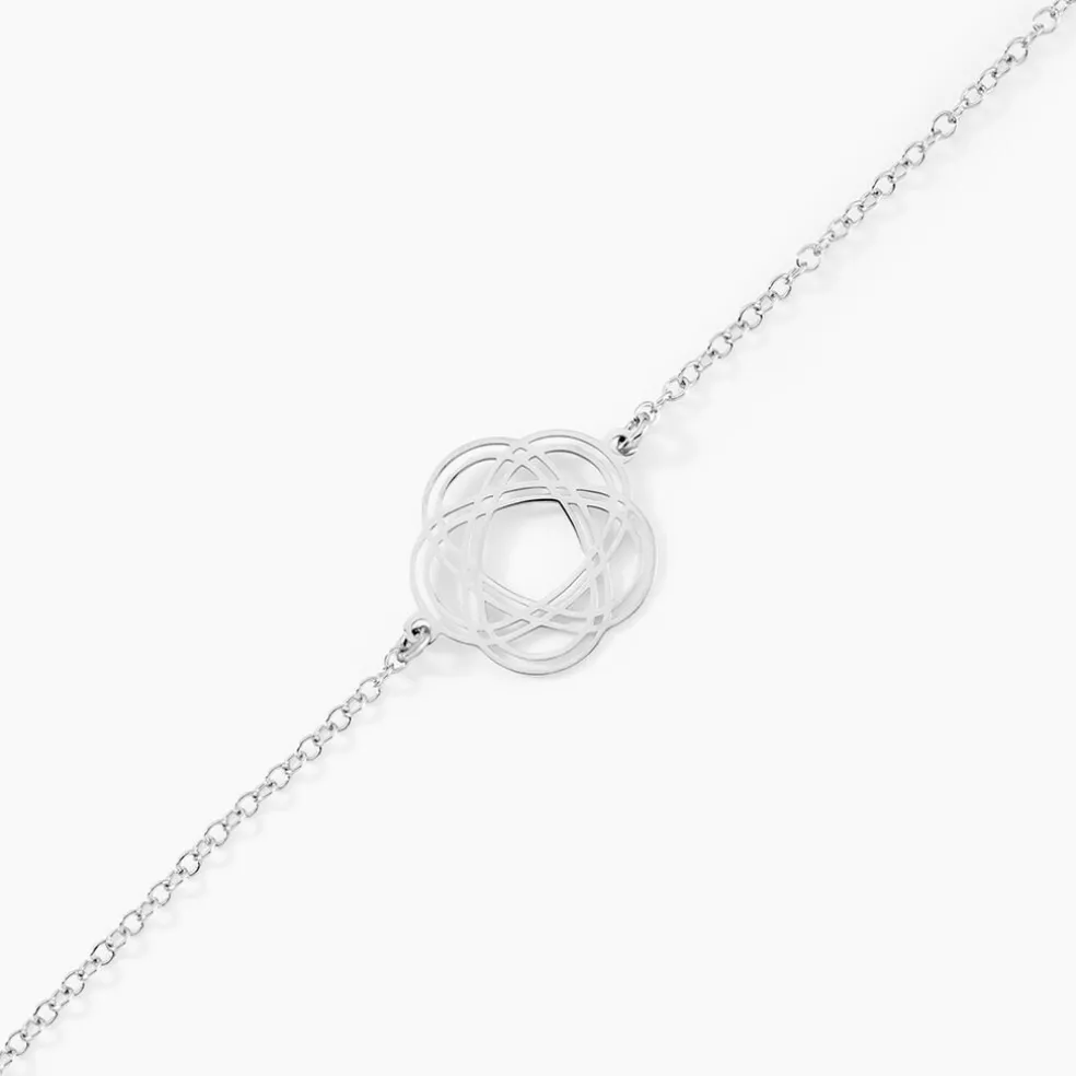Bracelet Constellation Argent Blanc