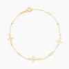 Bracelet Cruza Or Jaune